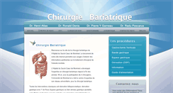 Desktop Screenshot of chirurgiebariatrique.com